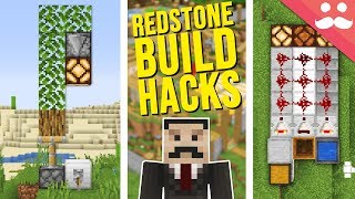 25 Redstone Build Hacks in Minecraft [upl. by Osrock732]