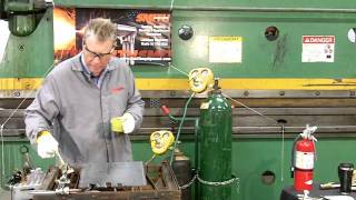 Acetylene amp Oxygen Torch Cutting [upl. by Damien]