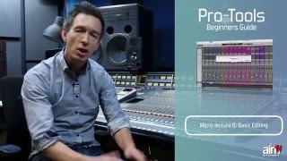 Pro Tools for Beginners Tutorial  Part 6  Basic Editing [upl. by Ferguson]