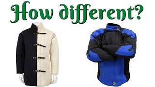 Comparing Historical Gambesons With HEMA Jackets [upl. by Plafker]