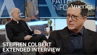 Stephen Colbert Extended Interview  Faith in Focus [upl. by Ayik]