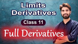 Limits and Derivatives Class 11 Maths Chapter 13 Full Derivatives Differentiation Ex132 Mis [upl. by Ynor]