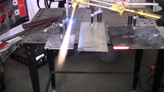 OXYACETYLENE CUTTING VS PLASMA CUTTING [upl. by Luanni870]