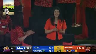 Mi Vs Srh Full Match Highlights 😍😍 [upl. by Lizned]