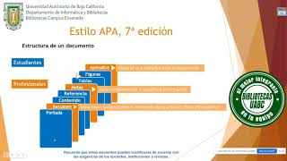 Curso Básico APA 7ma edición [upl. by Ahsemad554]