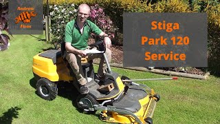 Stiga Park 120 Service [upl. by Proffitt]