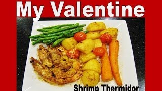 Shrimp Thermidor  Recipe  Liz Kreate [upl. by Tory]