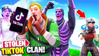 I Stole A Rare Skin TikTok Clan in Fortnite [upl. by Yardley288]