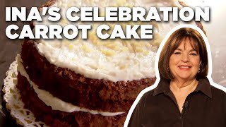 Ina Gartens Carrot Cake Recipe  Barefoot Contessa  Food Network [upl. by Ries]