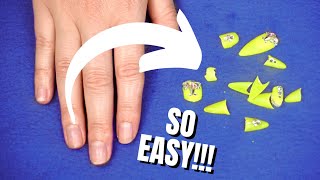 DIY HOW TO REMOVE GEL NAILS amp GEL EXTENSIONS [upl. by Dare726]