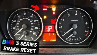 HOW TO RESET BRAKE SERVICE ON BMW E90 E91 E92 E93 [upl. by Hamas]