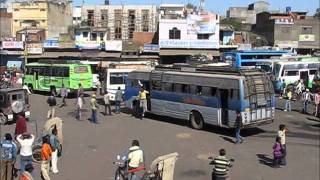 Bus station India [upl. by Amal]