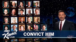 Jimmy Kimmel Breaks Down Path to a Trump Conviction [upl. by Adnolat431]