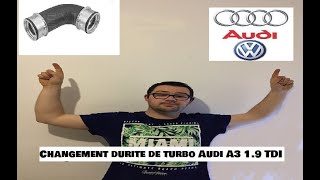 Changement durite suralimentation Audi A3 19 TDI [upl. by Naihtsirc]