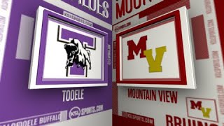 Tooele  Mountain View Football [upl. by Drhcir]