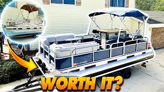 How Much Did My Custom Pontoon Boat Cost [upl. by Airtal]