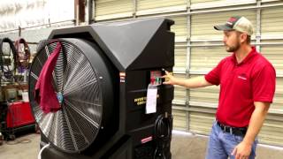 Big Cooling Fan  M602 Portable Evaporative Cooler [upl. by Aicssej]