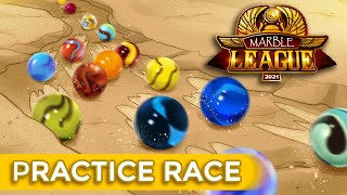 Marble League 2021 Practice Race  NEW TEAM REVEAL [upl. by Nickolas]