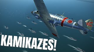 Kamikaze and Stuka Diving Fails amp Wins V144  IL2 Sturmovik Flight Sim Crashes [upl. by Dun441]