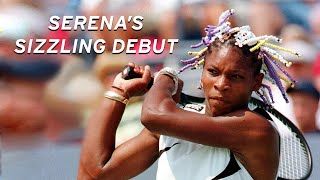 Serena Williams debut at the US Open  US Open 1998 [upl. by Nilkcaj619]