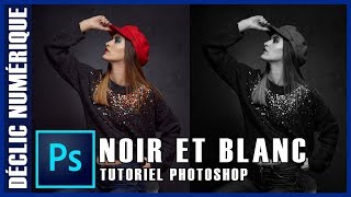 Tuto Photoshop  Noir et Blanc [upl. by Eornom482]