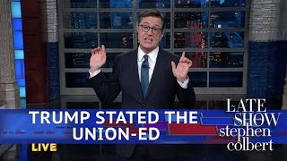 Stephen Goes Live After Trumps State Of The Union [upl. by Pall420]