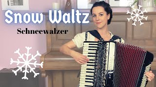 Accordion Snow Waltz Schneewalzer [upl. by Narik]