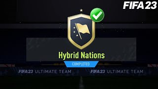 FIFA 23 HYBRID NATIONS SBC CHEAPEST SOLUTION [upl. by Ahsito]