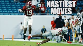 Nastiest Moves Hurdles Jukes Spin Moves amp Stiff Arms Of The 202021 College Football Season ᴴᴰ [upl. by Fran]