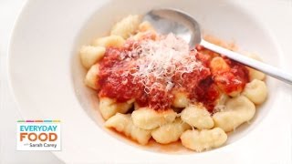 Simple Potato Gnocchi  Everyday Food with Sarah Carey [upl. by Marje362]