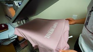 How To Start Your Own T Shirt Printing Business Using A Heat Press [upl. by Justinn257]