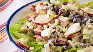 How to make simple Waldorf Salad [upl. by Yerd864]