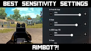 BEST SENSITIVITY SETTINGS IN 2022  PUBG Mobile [upl. by Naliorf]