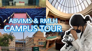 ABVIMS amp Dr RML Hospital Campus Tour  2021 [upl. by Seiden113]