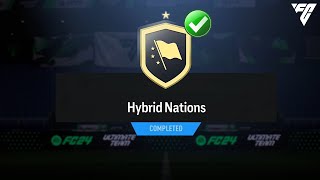 Hybrid Nations SBC Cheapest Solution  EAFC 24 [upl. by Carly]