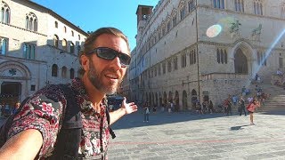 Exploring Perugia Italy  Classic Old European City [upl. by Enavi]