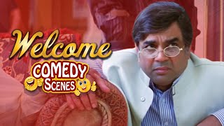 Johnny Lever amp Paresh Rawal  Best Comedy Scenes  Bollywood Comedy Movie Awara Paagal Deewana [upl. by Arataj597]