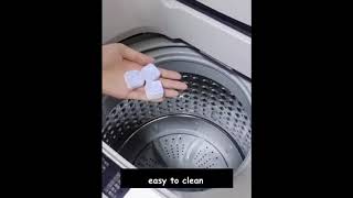 RUMDEC Washing Machine Cleaner Tablets Solid Washer Deep Cleaning Tablet Deep [upl. by Yakcm594]