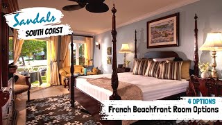 All French Beachfront Suites Explained  Sandals South Coast Jamaica  Walkthrough Tour amp Review 4K [upl. by Eiramanitsirhc]