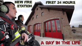 First 24 Hours in a New Fire Station  A Day in the Life [upl. by Akihdar]