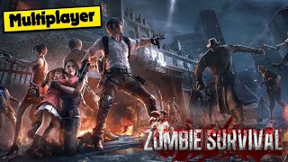 Top 7 Mejores JUEGOS MULTIJUGADOR de ZOMBIES para Android [upl. by Ellehsim]