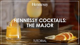 How to make The Major cocktail  Hennessy [upl. by Hoes616]