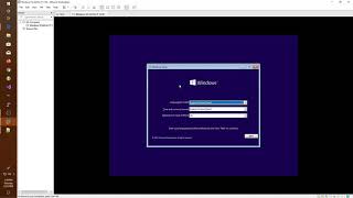 045 Creating a Windows 10 virtual machine in VMWare [upl. by Strade812]