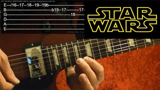 STAR WARS Cantina Band  Guitar Lesson [upl. by Seedman]