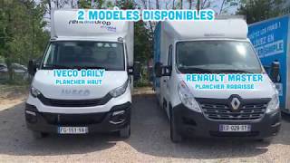 Location Camion Déménagement 20m3  Rent and Drop [upl. by Nohsram]