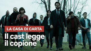 La casa di carta  Stagione 3  Lettura del copione  Netflix Italia [upl. by Calypso]