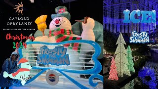 Gaylord Opryland Hotel Nashville Christmas  Gaylord ICE 2024  Nashville Christmas [upl. by Bocaj]