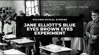 Jane Elliotts Blue Eyes Brown Eyes Experiment [upl. by Dorey]