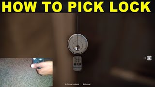 Call of Duty Black Ops Cold War How To Pick Locks Tutorial [upl. by Francie380]