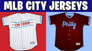 All 30 MLB Team City Edition Jersey Designs [upl. by Hartfield]